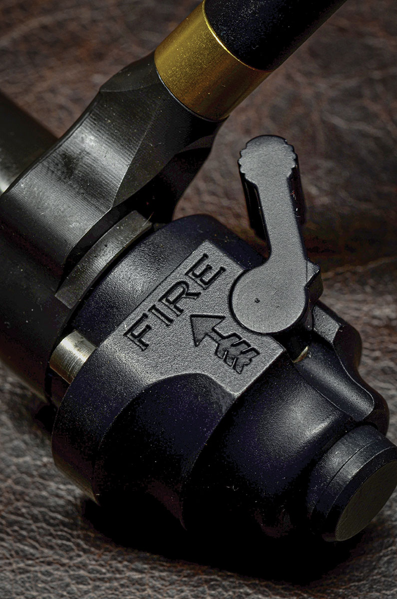 The venerable Winchester Model 70 three-position wing safety is retained on the Model 2022 action, which is good news for anyone who actually carries the rifle hunting.